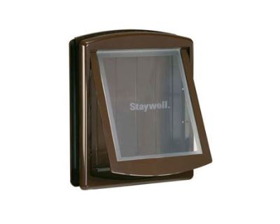 Staywell Dvierka s transparentným flap hnedá typ 775