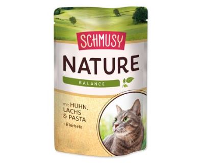 Schmusy Nature Menu kapsička - hovädzie & hydina 100 g