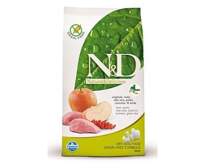 N&D Grain Free Dog Adult Maxi Boar & Apple 12 kg