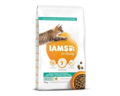 IAMS for Vitality Weight Control Cat Food with Fresh Chicken 10kg
