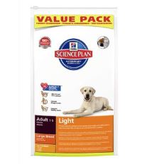 Hill&#39;s Science Plan Canine Dry Adult Light Large