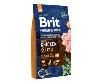 Brit Premium by Nature Dog Senior S+M