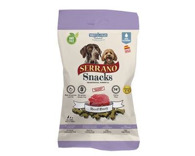 Serrano Snack for Dog-Beef 100g