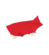 Obleček svetr pro psy LEGEND červený 40cm Zolux
