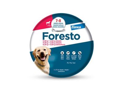 Foresto Antiparazitný obojok pre psov nad 8 kg, 70 cm
