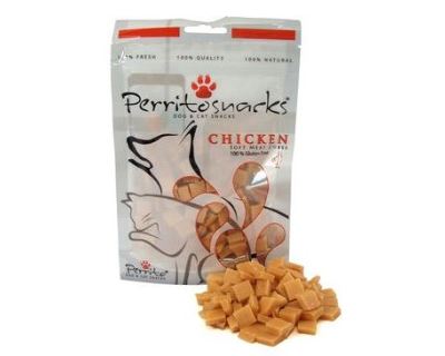 Perrito Snacks Chicken soft cubes - kuracie maškrta pre psov a mačky 50 g