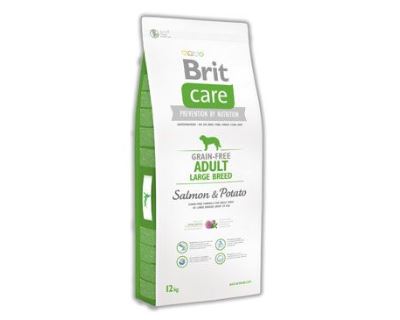 Brit Care Dog Grain-free Adult LB Salmon & Potato 12kg