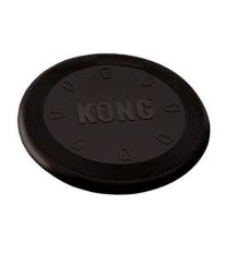 Hračka guma Lietajúci tanier čierny Kong large