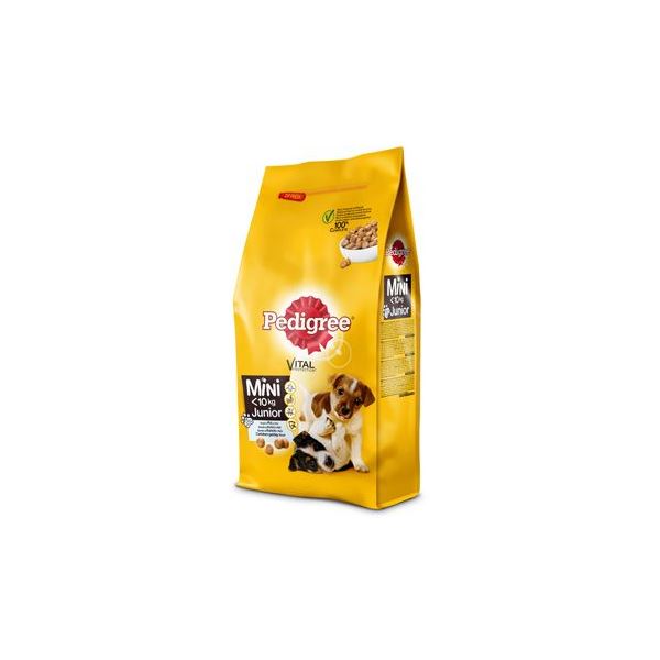 Pedigree Dry Junior Mini kuřecí s rýží 2kg | Labet.sk