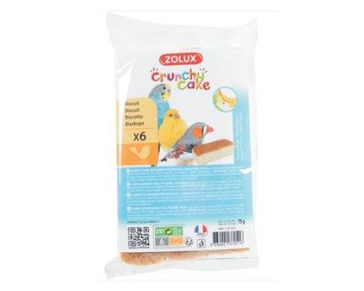 Sušenky pták CRUNCHY CAKE HONEY FRUITS 12ks 150g Zolux