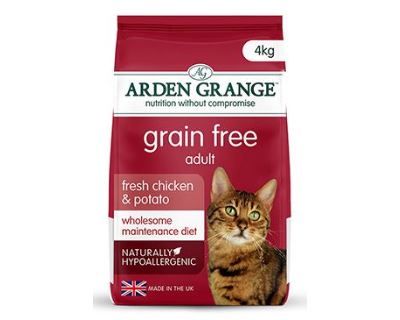 Arden Grange GF Cat Adult with fresh Chick&Potato 400g