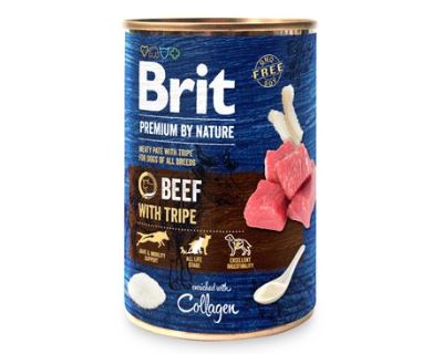 Brit Premium Dog by Nature  konz Beef & Tripes 400g