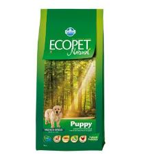 Ecopet Natural Puppy 12kg+2kg ZDARMA