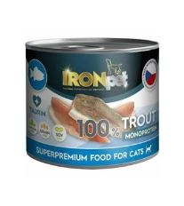 IRONpet Cat Trout konzerva 200g
