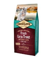 CARNILOVE Fresh Carp &amp; Trout Sterilised for Adult cats 6kg