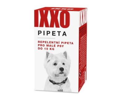 IXXO pipeta pro malé psy do 10kg 1x15ml