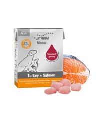 Platinum Menu Turkey & Salmon paštéta - moriak & losos 375 g