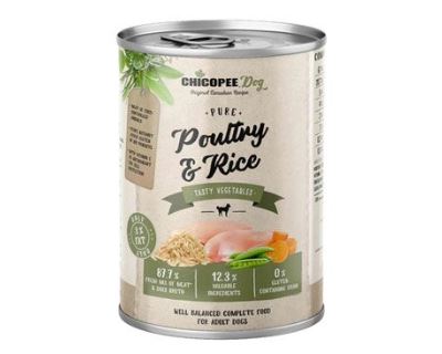 Chicopee Dog konz. Pure Poultry&Rice 400g