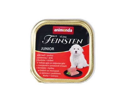 Animonda Vom Feinsten Junior Paštéta - hovädzie & hydina pre šteňatá 150 g