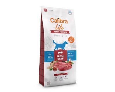 Calibra Dog Life Adult Medium Fresh Beef 2,5kg