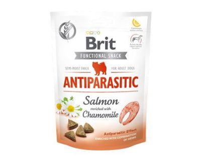 Brit Care Dog Functional Snack Antiparasit Salmon 150g