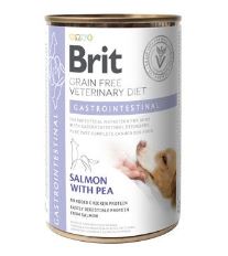 Brit Konzerva VD Dog Gastrointestinal Salmon with Pea 400g