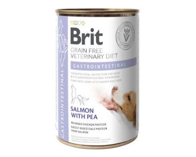 Brit Konzerva VD Dog Gastrointestinal Salmon with Pea 400g