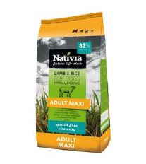 Nativia Granule Dog Adult Maxi Lamb&amp;Rice 15kg