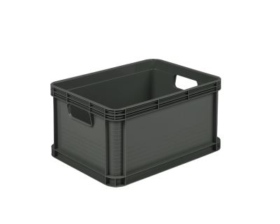 Keeeper Skladovací stohovatelný box robert, tmavě šedý 20L