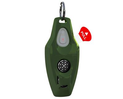 ZeroBugs Plus, ultrazvukový odpuzovač klíšťat a blech pro lidi - zelený