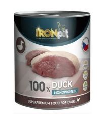 IRONpet Dog Duck konzerva 400g