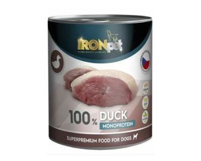 IRONpet Dog Duck konzerva 400g