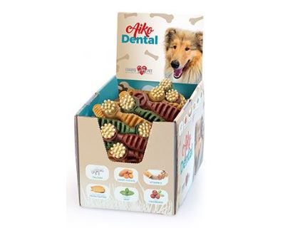 Dental Dual color toothbrush M 12,5cm/40ks box