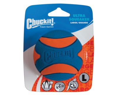Chuckit! míček Ultra Squeaker Ball pískací Large 7,5 cm - pískací