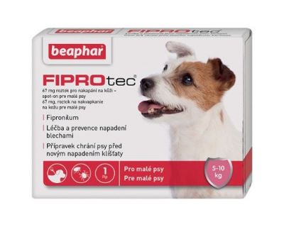 BEAPHAR Spot-on Fiprotec pro psy