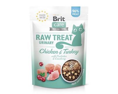 Brit Raw Treat Cat Indoor&Antistress, Chicken 40g