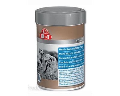 8in1 Multi Vitamin Tablets Puppy - doplnkové krmivo pre šteňatá a mladých psov, 100 tabliet