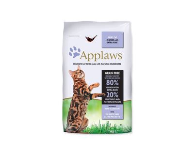 Krmivo APPLAWS Dry Cat Chicken with Duck