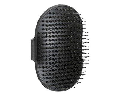 Kartáč gumový dlaňový Terier s drátky 12,5/7,5cm TR