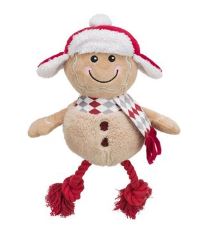 Vánoční hračka Xmas GINGERBREAD plyš/bavlna 34cm