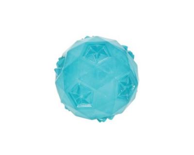 Hračka pes míček TRP BALL 6cm tyrkysová Zolux