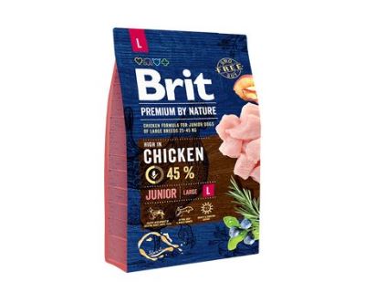Brit Premium by Nature Dog Junior L 3 kg