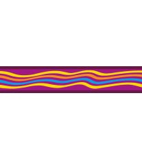 Red Dingo Obojek  pol. 25 mm x 41-62 cm - Dreamstream Purple