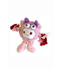 Hračka pes Monster Friend růžový plyš 21cm