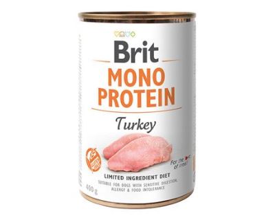 Konzerva BRIT Mono Protein Turkey 400g