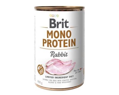 Konzerva BRIT Mono Protein Rabbit 400g