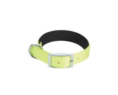 Obojek pes SOFT NYLON zelený 25mm/55cm Zolux