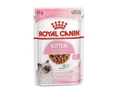 Royal Canin Feline Kitten Instinctive - kapsička mäso v šťave pre mačiatka 85 g