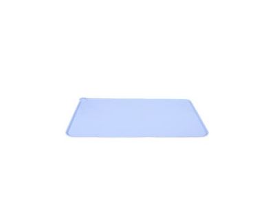 Podložka hladká SILICONE pod misku, modrá M Zolux