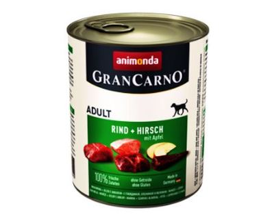 Animonda Gran Carno Konzerva - jelenie mäso & jablká pre psov 800 g